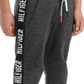Tommy Hilfiger Toddler Boy's Shango Side Stripe Fleece Sweatpants Gray Size 3T