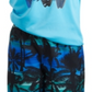 Laguna Toddler & Little Boy's 2 Pc Rash Guard & Swim Shorts Set Blue Size 3T