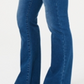 Style & Co Women's Mid Rise Tummy Control Boot Cut Jeans Blue Size 16-S