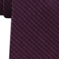 Calvin Klein Men's Micro Check Classic Neck Tie Red Size Regular