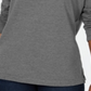 Karen Scott Women's Sport Cowl Neck Top Gray Size XX-Large