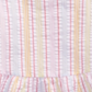 First Impressions Baby Girl's Ruffle Striped Seersucker Top White Size 3-6MOS