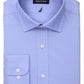 Nautica Men's Woven Solid Button Down Cotton Shirt Blue Size 34X35
