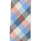 Nautica Men's Plaid Satin Neck Tie Orange Size Regular