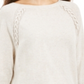 Style & Co Women's Heather Long Sleeve Open Cardigan Trapeze Top Brown Size Petite Small
