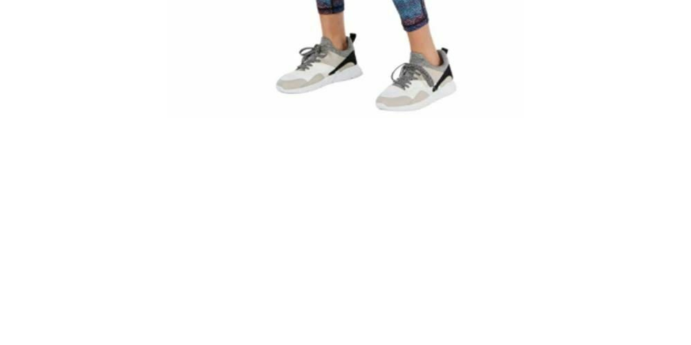 Ideology Women's Mid Rise Chevron Print Leggings Blue Size X-Small