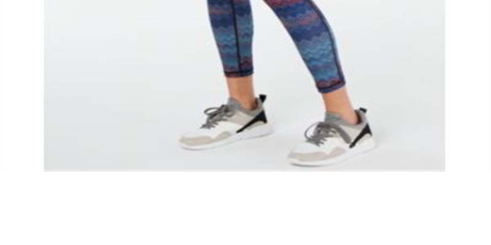 Ideology Women's Mid Rise Chevron Print Leggings Blue Size X-Small