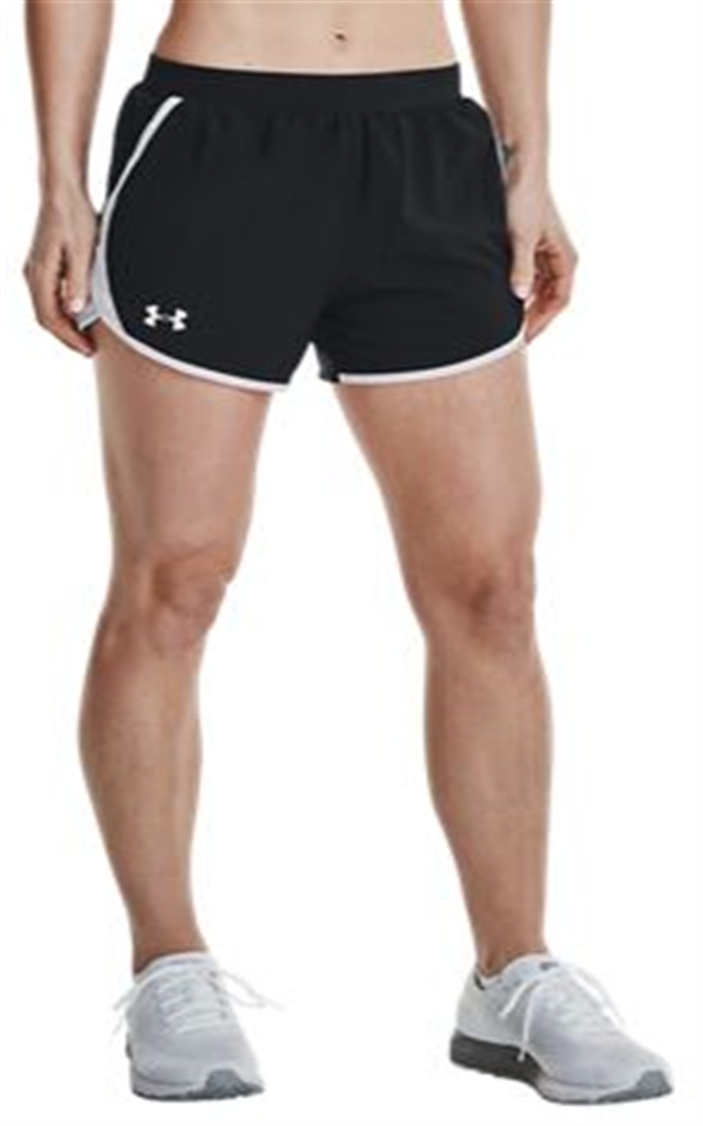 Under Armour Womens Fly By 2.0 Running Shorts Black Size XL