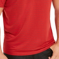 INC International Concepts Men's Striped Split Neck T-Shirt Red Size XX-Large