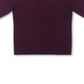 JM Collection Women's Button Cuff V Neck Pullover Sweater Purple Size Medium