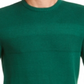 Club Room Men's Cotton Ribbed Trim Crewneck Sweater Green Size Medium