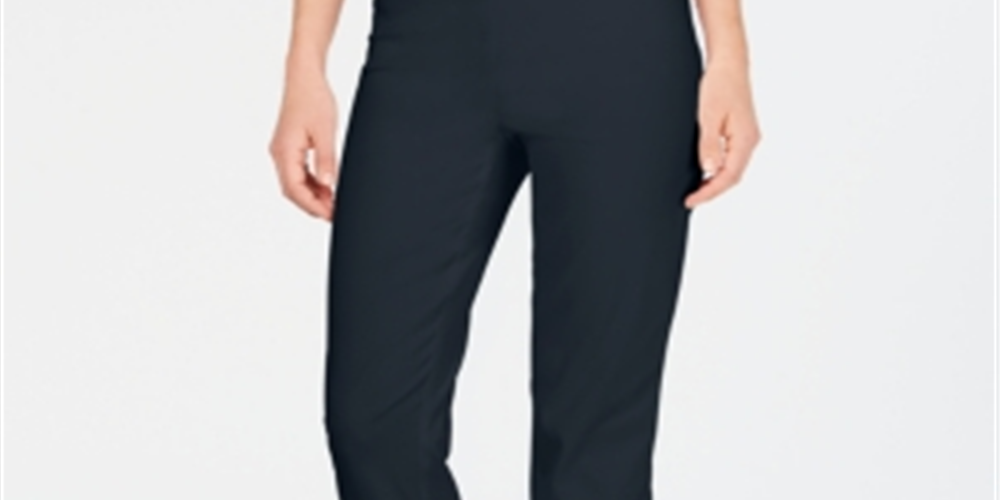 Charter Club Women's Chelsea Pull on Tummy Control Capris Blue Size 6