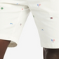 Tommy Hilfiger Men's Tennis Critter Graphic Shorts White Size 42