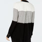 Charter Club Women's Colorblocked Cardigan Sweater Black Size X-Large