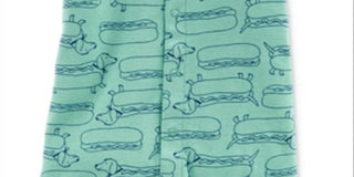 Carter's Baby Boys n Hot Dog Romper Print Green Size 8 Months
