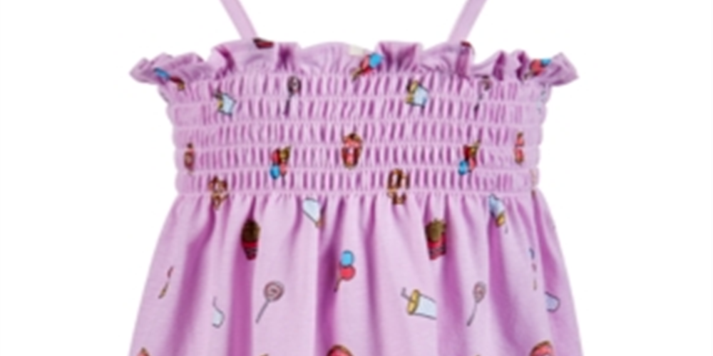 First Impression's Baby Girl's Snack Dress Purple Size 12MOS