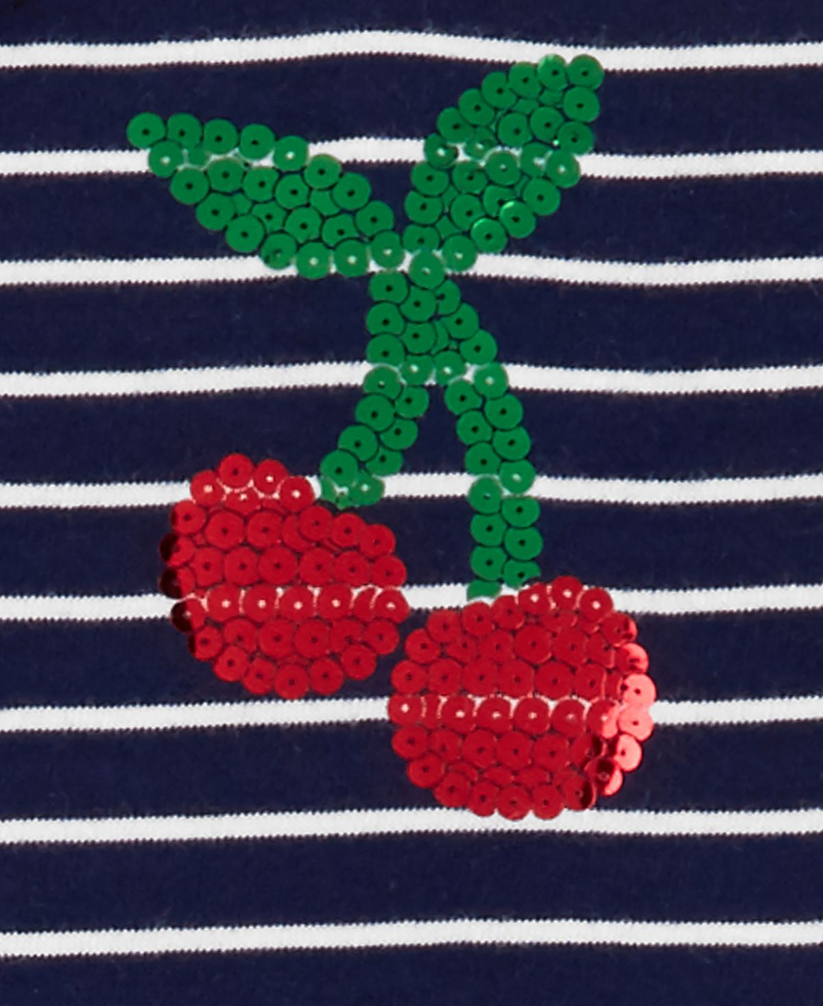 Carter's Baby Girl's Striped Cherry Print Leggings Set Blue Size 9