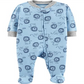 Carter's Baby Boys' Cotton Zip-Up Sleep N Play  Lion Roar Blue Size 9 Months