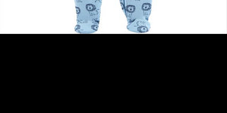 Carter's Baby Boys' Cotton Zip-Up Sleep N Play  Lion Roar Blue Size 9 Months