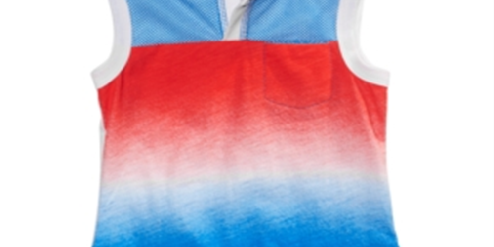 First Impressions Baby Boy's Hooded Cotton Tank Top White Size 24 M