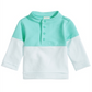 First Impressions Baby Boy's Colorblocked Mock Neck Pullover -Blue Size 18 M