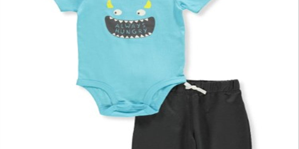 Carter's 2-pc. Pant Set Baby Boys Blue Size 12 Months
