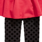First Impressions Baby Girl's 2 Pc Ponte Knit Tunic & Printed Leggings Set Red Size 24 Months