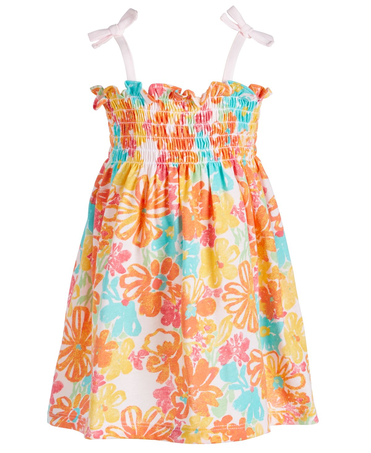 First Impressions Baby Girl's Printed Sundress Blue Size 3-6 Months