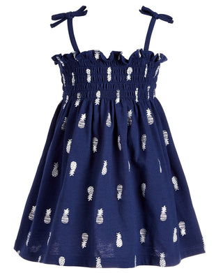 First Impressions Baby Girl's Printed Sundress Blue Size 3-6 Months