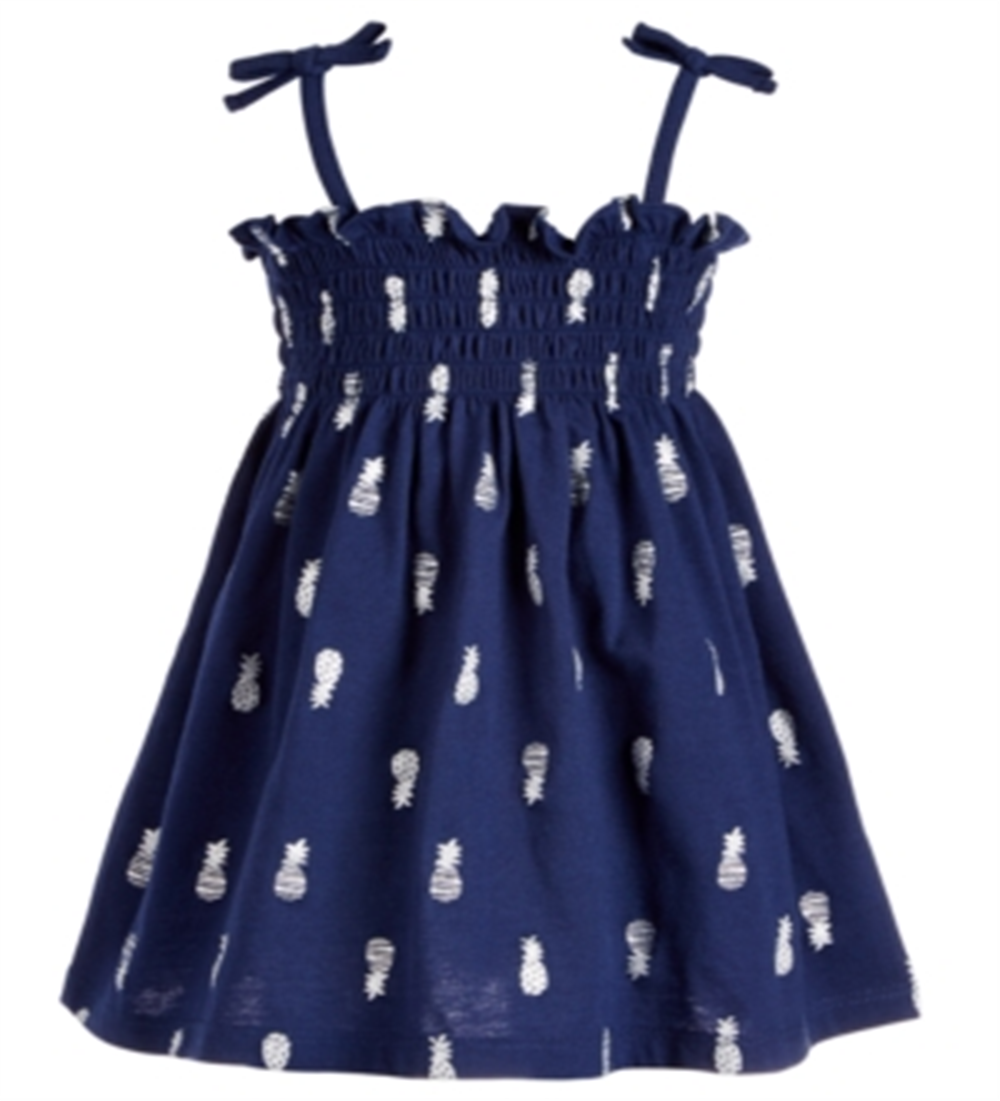 First Impressions Baby Girl's Printed Sundress Blue Size 3-6 Months