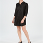 Karen Scott Women's Chambray Shirtdress Black Size Petite X-Large