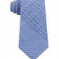 Calvin Klein Men's Slim Digital Houndstooth Tie Blue Size Regular