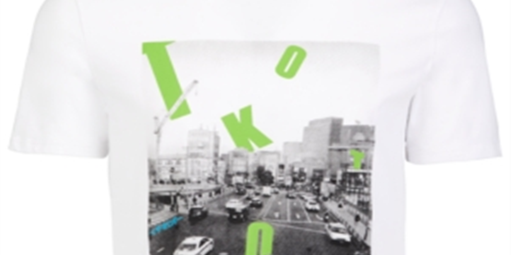 Ideology Men's Logo Graphic Short Sleeve Classic T-Shirt White Size Large