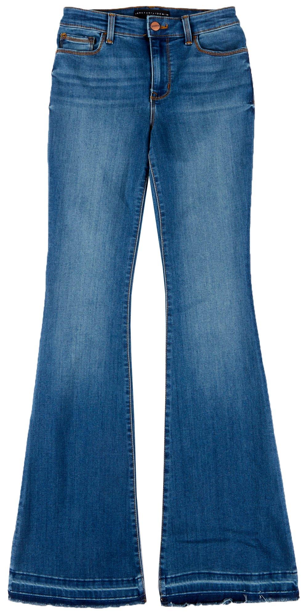 Sanctuary Women's High Rise Flared Jeans Blue Size 28/6