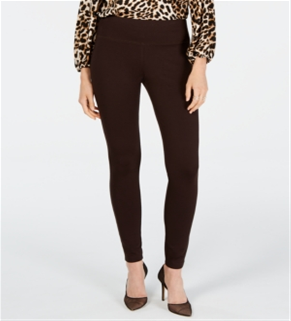 INC International Concepts Women's Seamless Leggings Brown Size 0 Petite