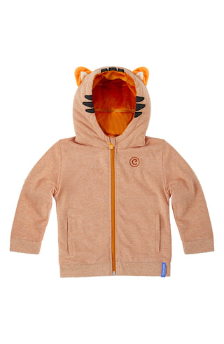 Cubcoats Toddler Tomo 2-in-1 Stuffed Animal Hoodie Orange Size 2T