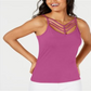 Thalia Sodi Ladder-Trim Tank Top  Pink Size M