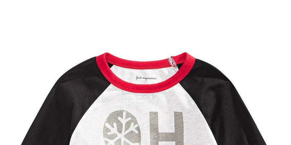 First Impressions Baby Boy's What Fun Print T-Shirt Black-Size 6-9 Months