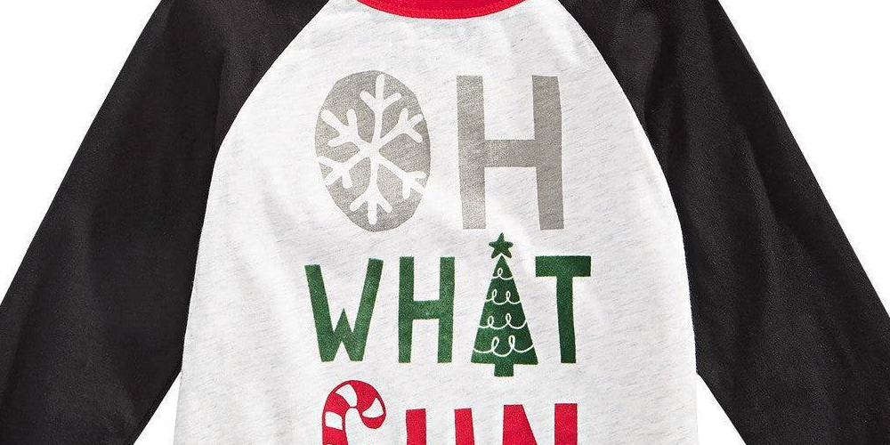 First Impressions Baby Boy's What Fun Print T-Shirt Black-Size 6-9 Months