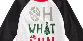 First Impressions Baby Boy's What Fun Print T-Shirt Black-Size 6-9 Months