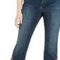 INC International Concepts Women's Embellished Bootcut Jeans Blue Size 2