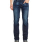 Buffalo David Men's Slim Straight Leg Jeans Blue Size -34/32