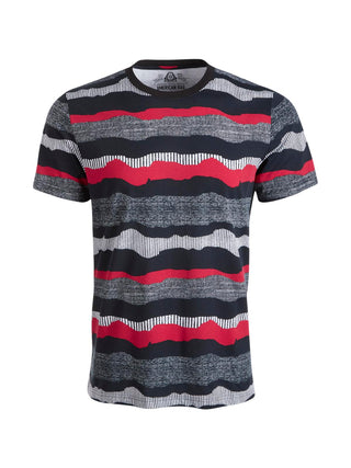 American Rag Men's Printed Crewneck T-Shirt Black Size L