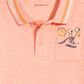 First Impressions Baby Boy's Beach Pocket Cotton Polo Shirt Orange- Size 24 M