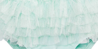 First Impressions Baby Girl's Ruffled Tulle Bloomers Green Size 0-3 Months