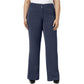 Alfani Women's Curvy Fit High Rise Straight Leg Pants Blue Size 6