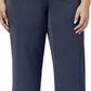 Alfani Women's Curvy Fit High Rise Straight Leg Pants Blue Size 6