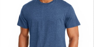 Alfani Men's Crewneck Undershirt Blue Size XX-Large