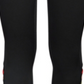 Ideology Big Girl's Cage Capri Leggings Black Size XL