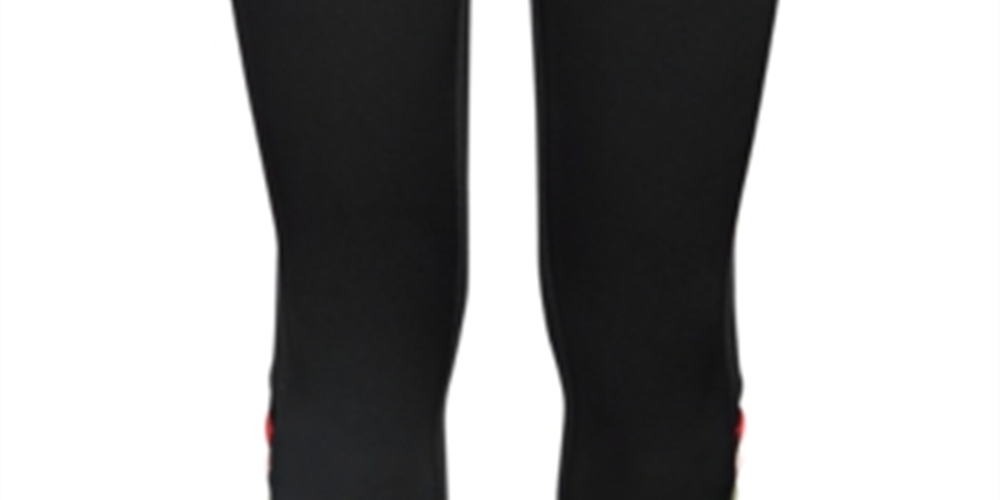 Ideology Big Girl's Cage Capri Leggings Black Size XL